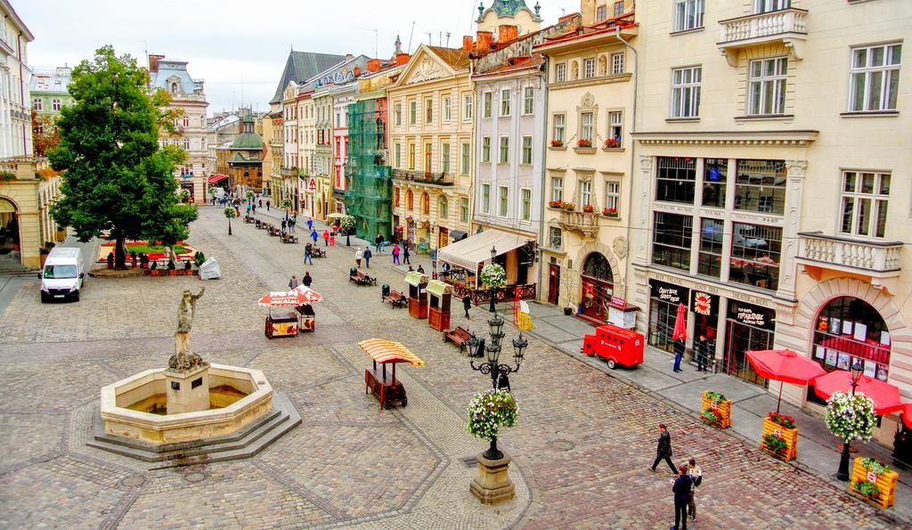 Apartment Na Rynok Square Lviv Dış mekan fotoğraf